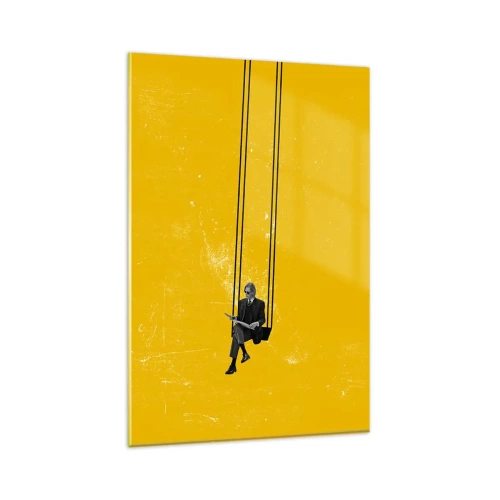 Obraz na skle - Den jako každý jiný - 80x120 cm