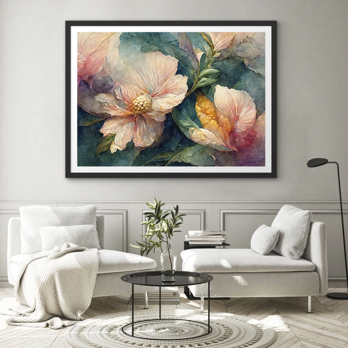 Plakát v černém rámu - Čirá subtilnost - 100x70 cm