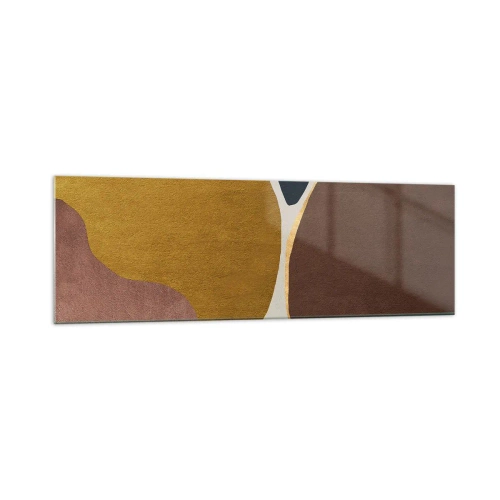 Obraz na skle - Abstrakce – místo v prostoru - 160x50 cm