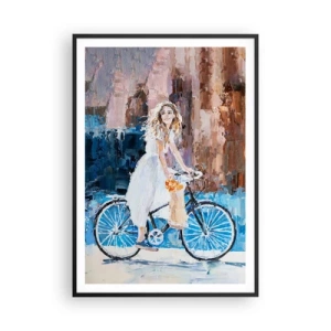 Plakát v černém rámu - Ranní radost - 70x100 cm