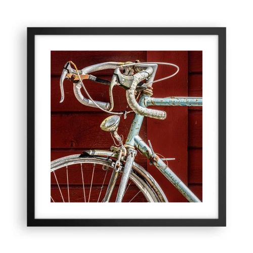 Plakát v černém rámu - Stvořený pro vítězství - 40x40 cm