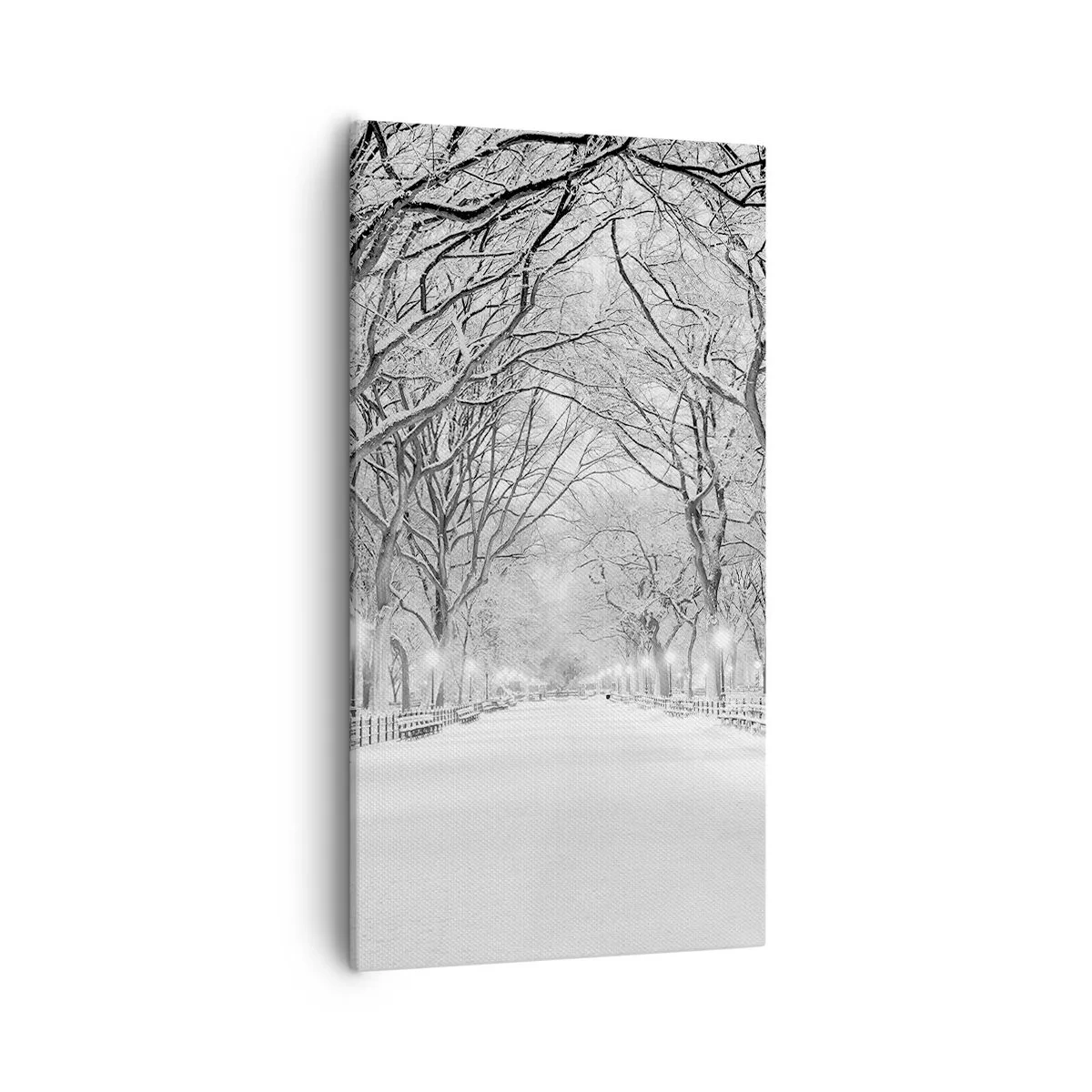 Obraz na plátně - Čtyři roční období – zima - 55x100 cm
