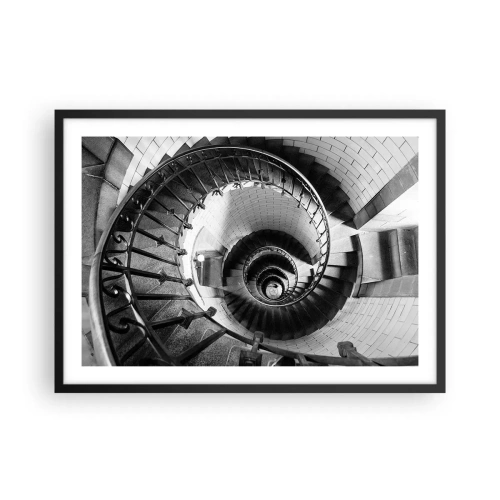 Plakát v černém rámu - Jen výš a výš - 70x50 cm