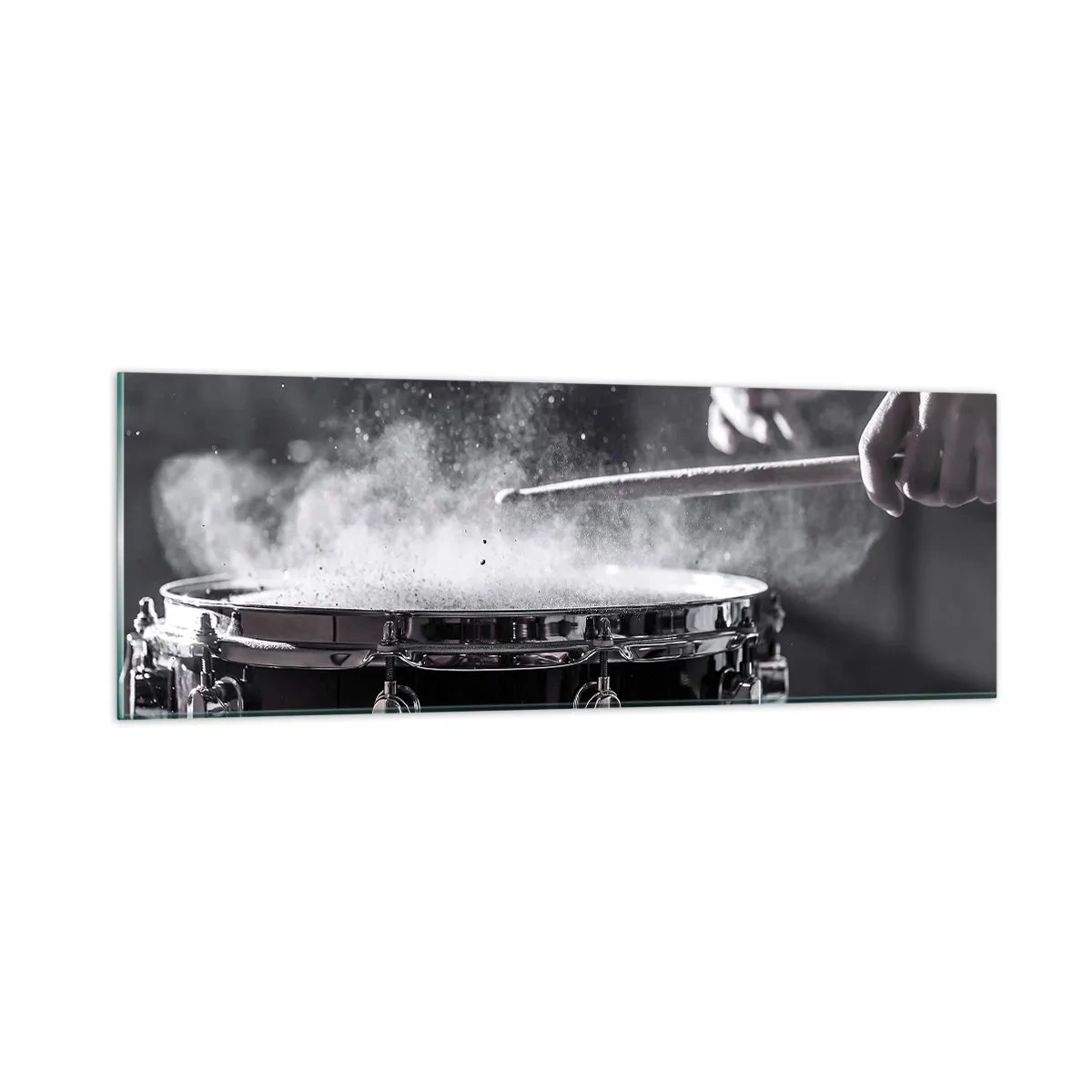 Obraz na skle - Puls hudby - 90x30 cm