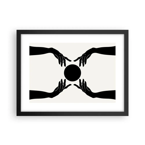 Plakát v černém rámu - Tajné znamení - 40x30 cm