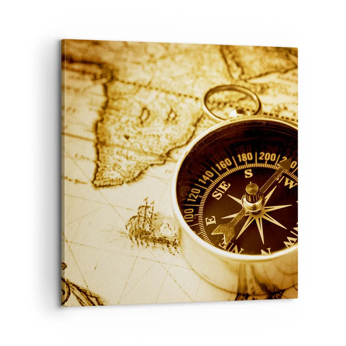 Obraz na plátně - Na východ nebo na západ? - 60x60 cm