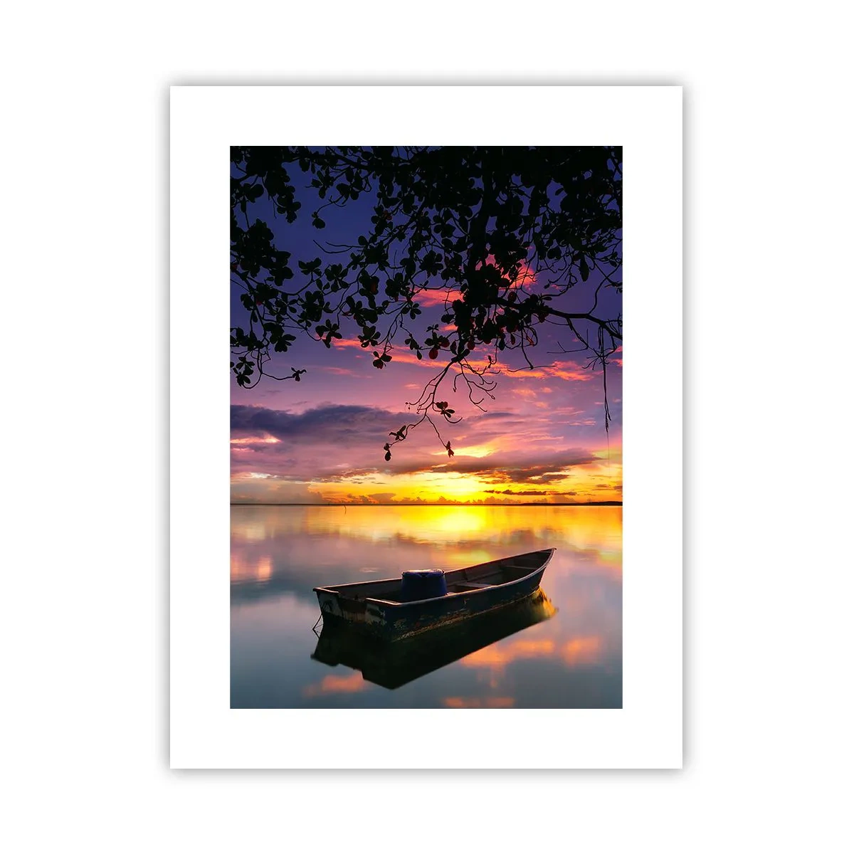 Plakát - „Zdá se, že visíš uprostřed nebe…“ - 30x40 cm