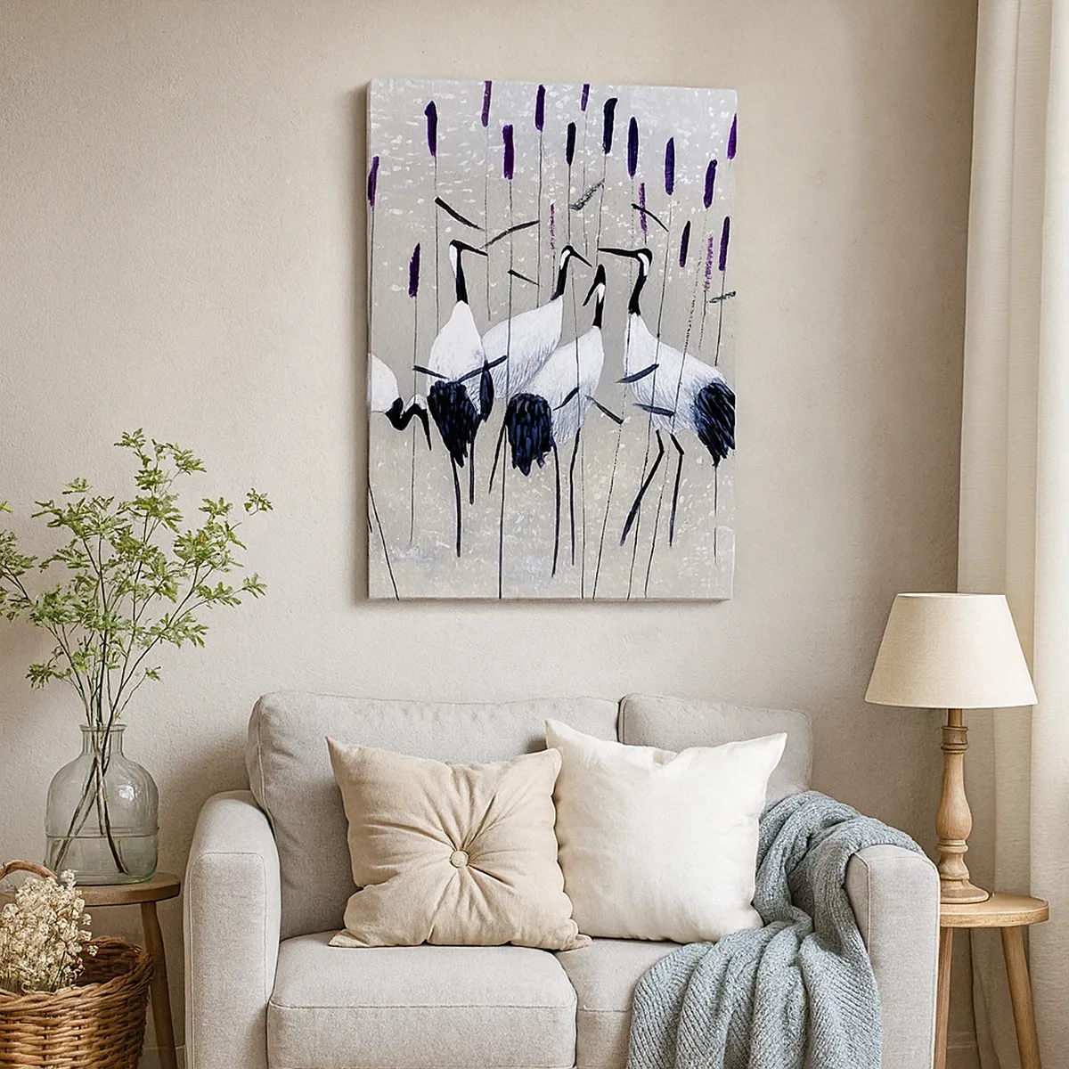 Obraz na plátně - Mezi svými - 50x70 cm