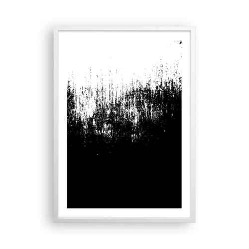 Plakát v bílém rámu - Vítězem se stává… - 50x70 cm