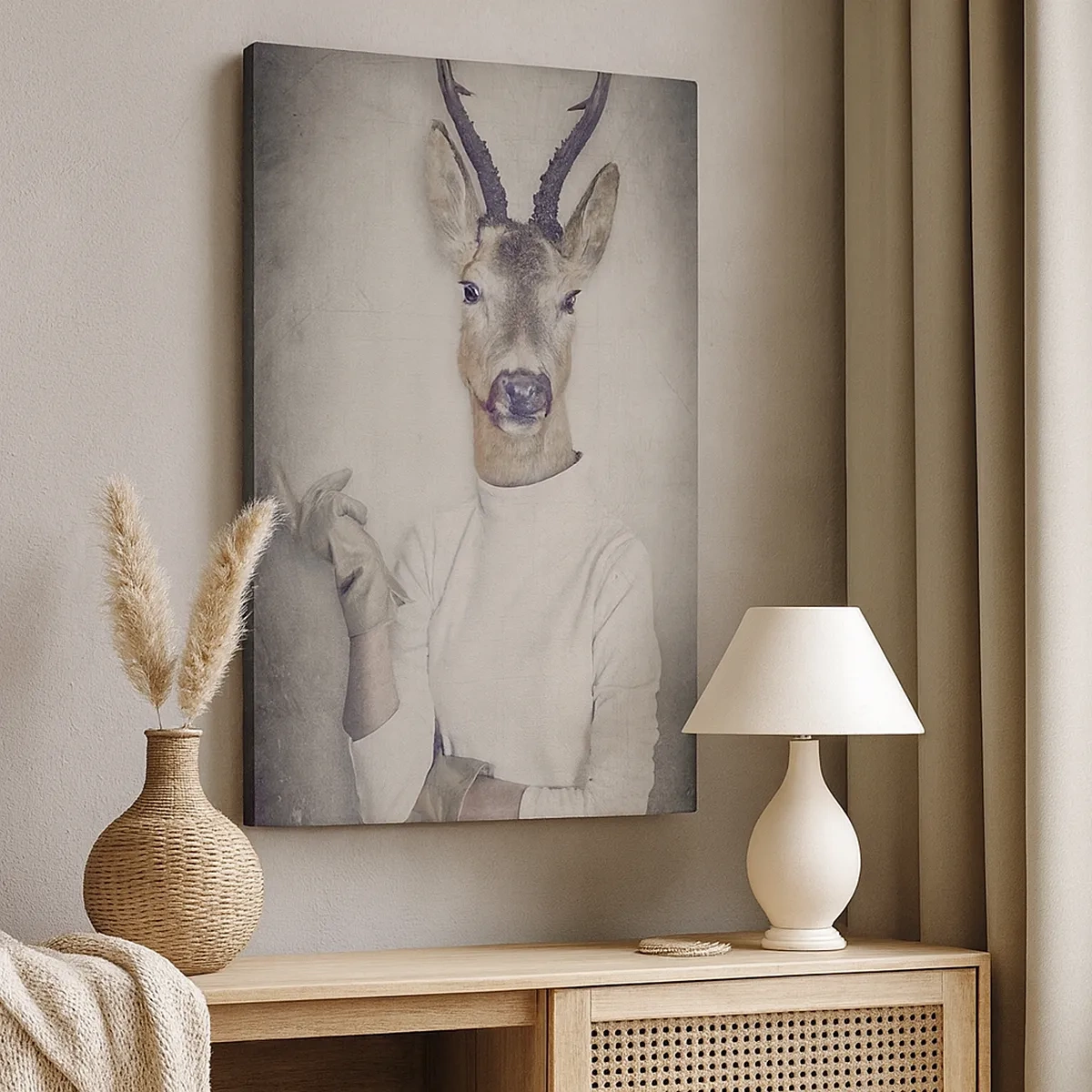 Obraz na plátně - Ať promluví gesta - 50x70 cm