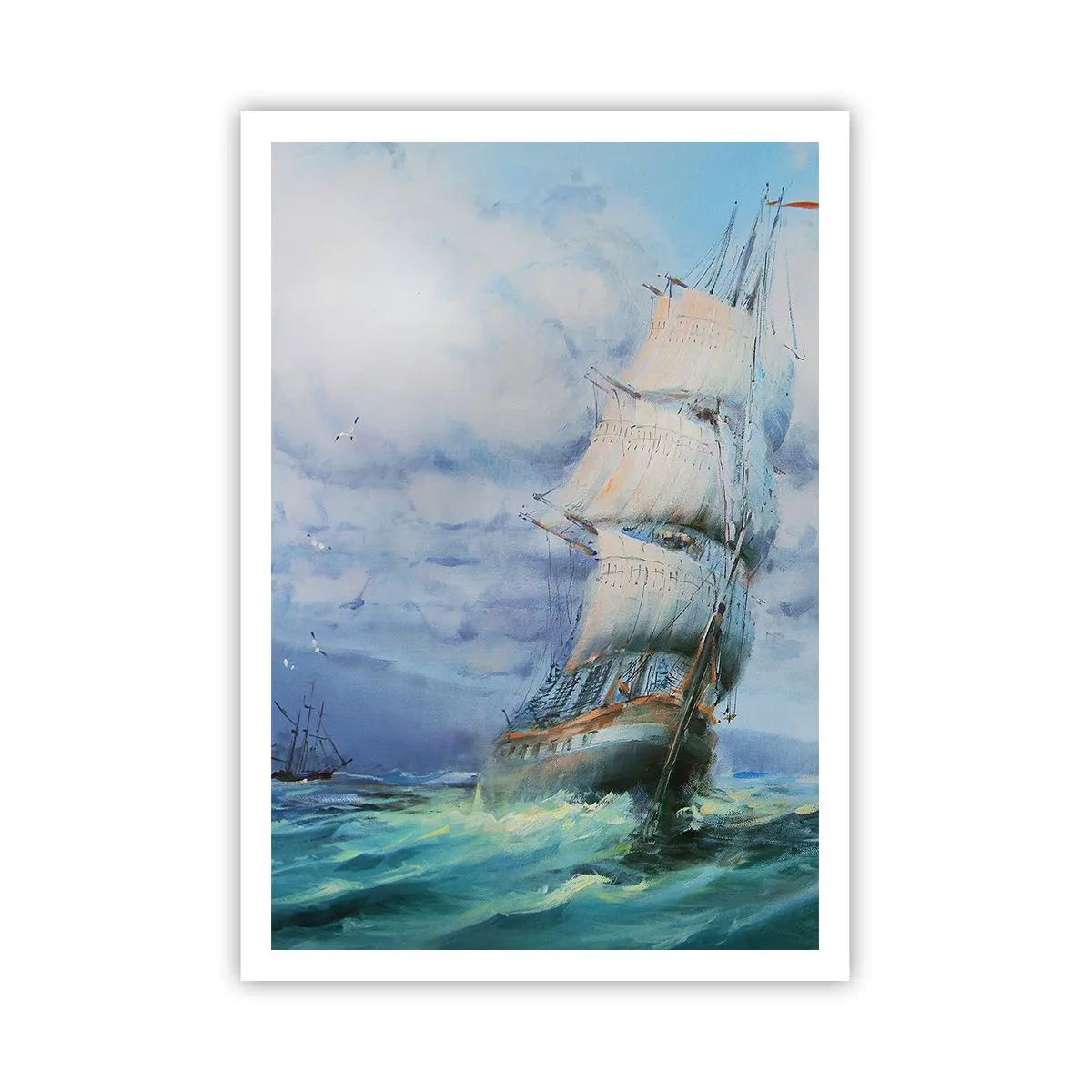 Plakát - Šťastnou cestu - 70x100 cm