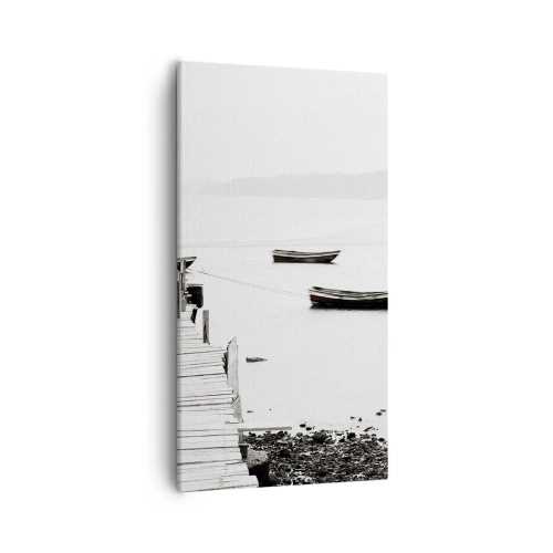 Obraz na plátně - U tiché a čisté vody - 55x100 cm