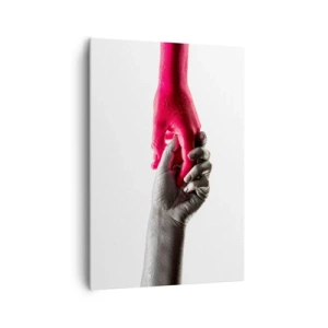 Obraz na plátně - Spolu i když jsme odlišní - 70x100 cm
