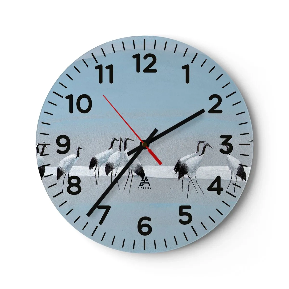 Nástěnné hodiny - Po horkém dni - 40x40 cm