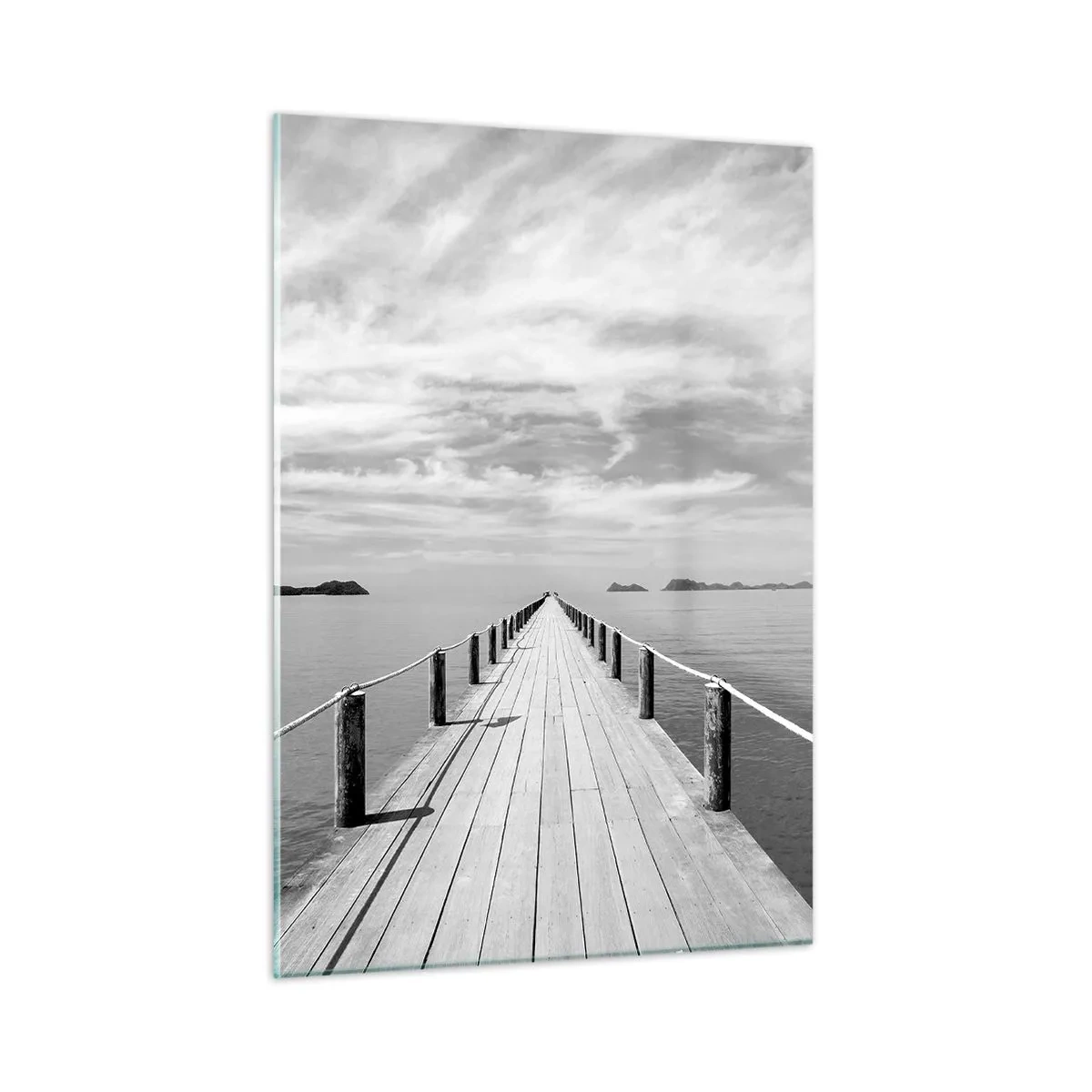Obraz na skle - Co takhle cesta… - 50x70 cm