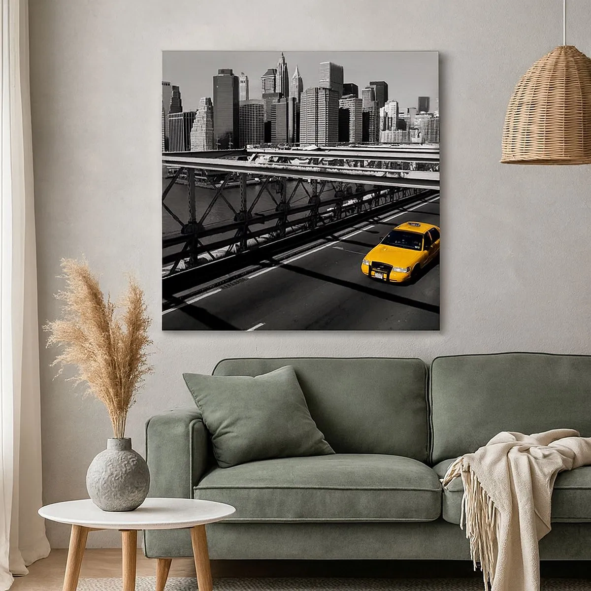 Obraz na plátně - Barva velkoměsta - 30x30 cm