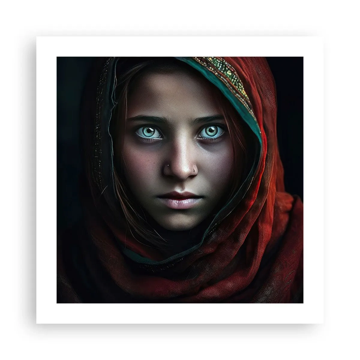 Plakát - Východní princezna - 50x50 cm