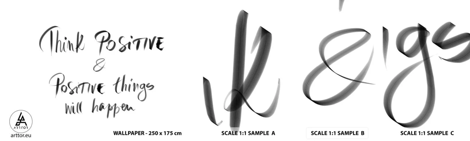 Vzor Fototapety Samolepicí Deluxe Sticker - Jak žít? - Typografie, Afirmace, Maxim - 100x30 cm