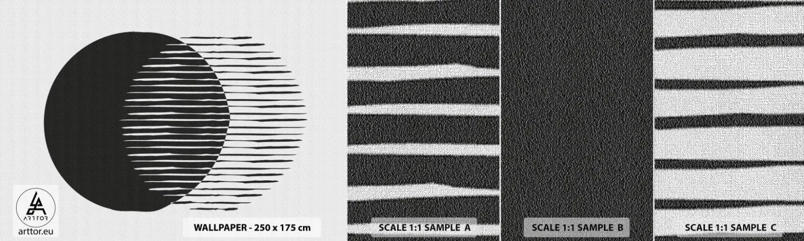 Vzor Fototapety Premium Canvas - Jeho alter ego - slunce, Kola, Boho - 100x30 cm