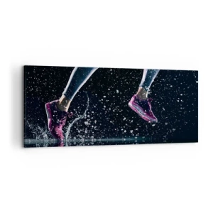 Obraz na plátně - Poběž jako vítr - 120x50 cm