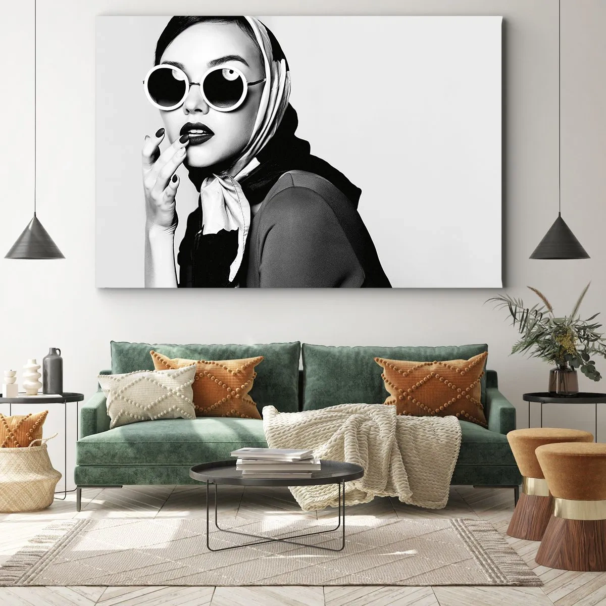 Obraz na plátně - Pozdravy z 60. let - 120x80 cm