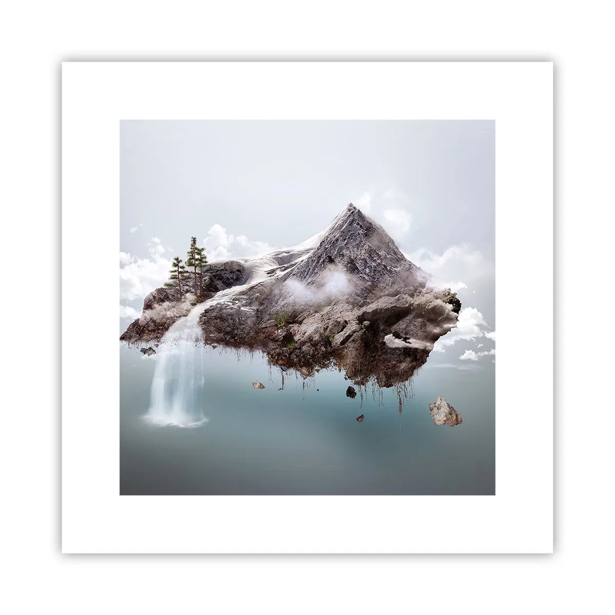 Plakát - Pohled surrealisty - 30x30 cm