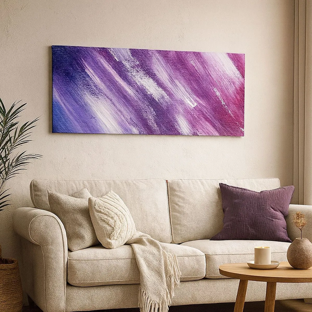 Obraz na plátně - Když fouká sluneční vítr - 100x40 cm