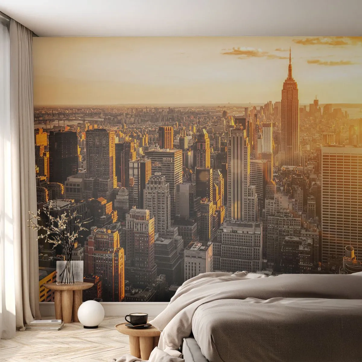 Fototapeta Samolepicí Deluxe Sticker - Růst na slunci - Město, New York, Architektura - 250x175 cm
