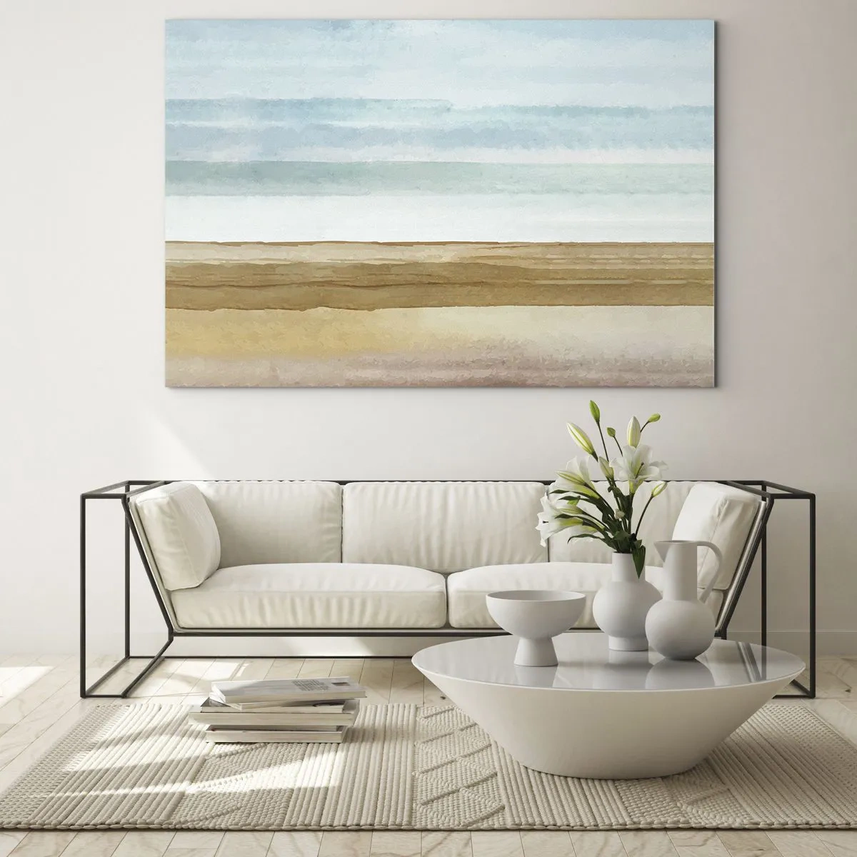 Obraz na skle - Utěšení - 120x80 cm