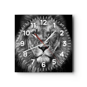 Nástěnné hodiny - V korunovačním oděvu - 30x30 cm