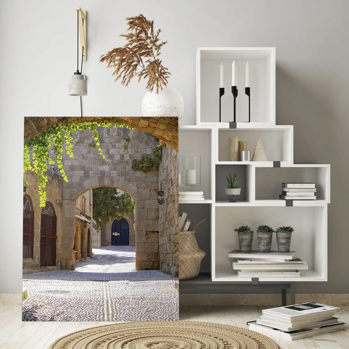 Obraz na skle - Brzy se objeví družina - 50x70 cm