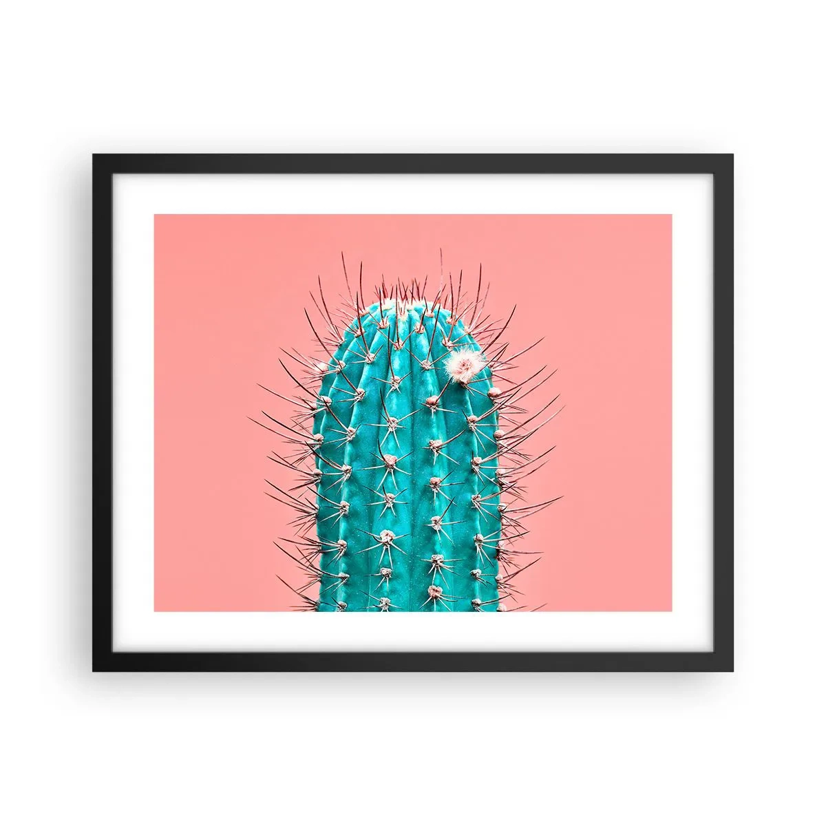 Plakát v černém rámu - Jen koukej - 50x40 cm