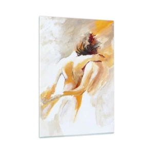 Obraz na skle - Blízkost v nebi - 80x120 cm