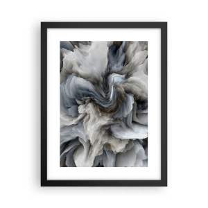 Plakát v černém rámu - Kámen a květ - 30x40 cm