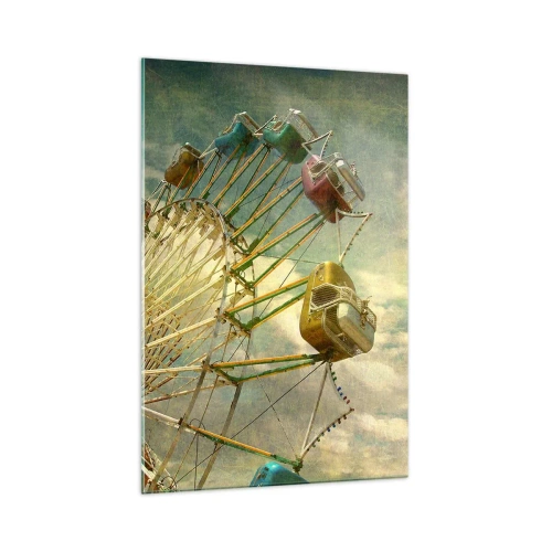 Obraz na skle - Bude, bude zábava… - 70x100 cm