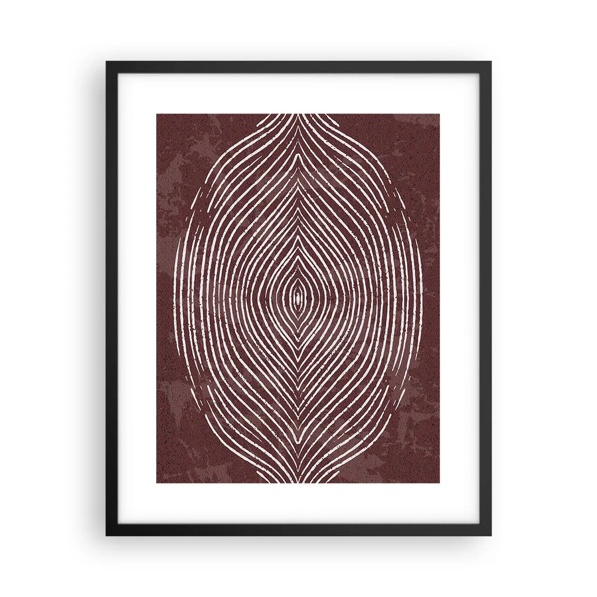 Plakát v černém rámu - Prostor promlouvá - 40x50 cm