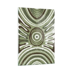 Obraz na skle - Exploze emocí - 50x70 cm