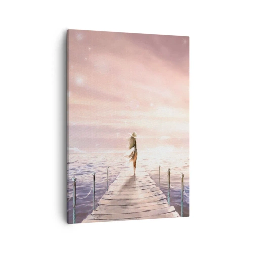 Obraz na plátně - Ve světle snu - 50x70 cm