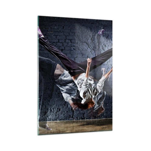 Obraz na skle - Hvězda ulice - 50x70 cm