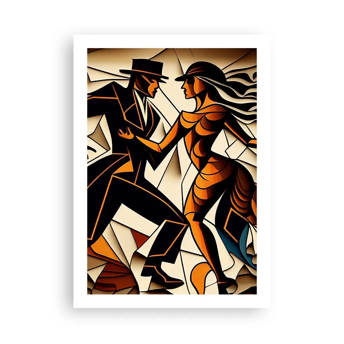 Plakát - Tanec vřelosti a vášně - 50x70 cm