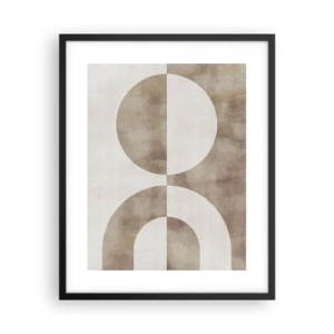 Plakát v černém rámu - Podobnosti a rozdíly - 40x50 cm