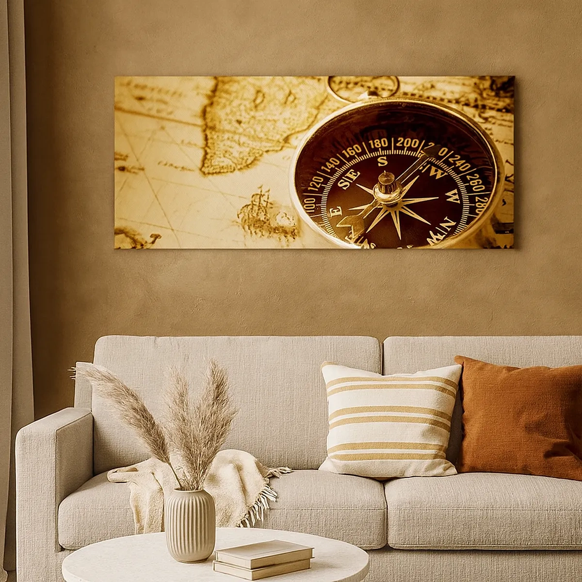 Obraz na plátně - Na východ nebo na západ? - 30x30 cm