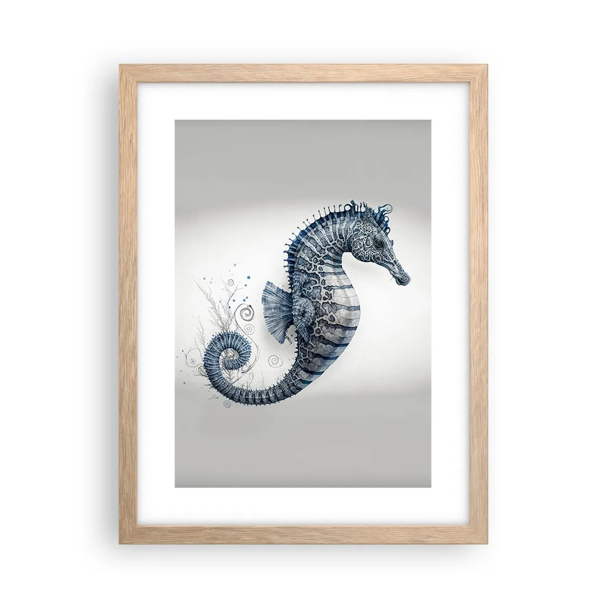 Plakát v rámu světlý dub - Jemný vtip přírody - 30x40 cm