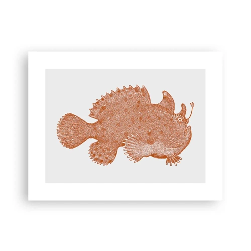 Plakát - A nakonec ryba - 40x30 cm