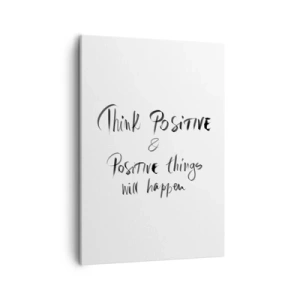 Obraz na plátně - Jak žít? - 50x70 cm