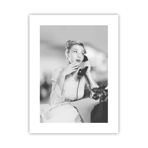 Plakát - Halo, tady jsou 50. léta. - 30x40 cm