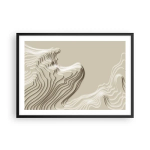 Plakát v černém rámu - Topografie umění - 70x50 cm