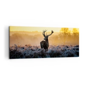 Obraz na plátně - Korunován na svém panství - 120x50 cm