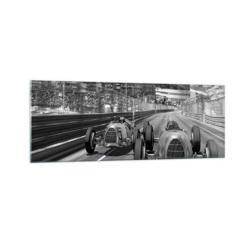 Obraz na skle - Kdysi dávno v Monte Carlu - 140x50 cm