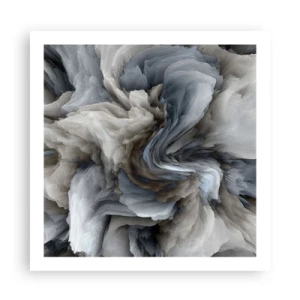 Plakát - Kámen a květ - 60x60 cm